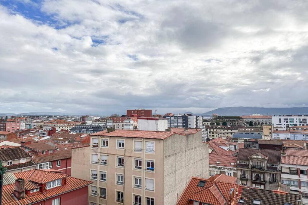 Acogedor Loft Con Vistas A La Ciudad Lägenhet Santander Exteriör bild