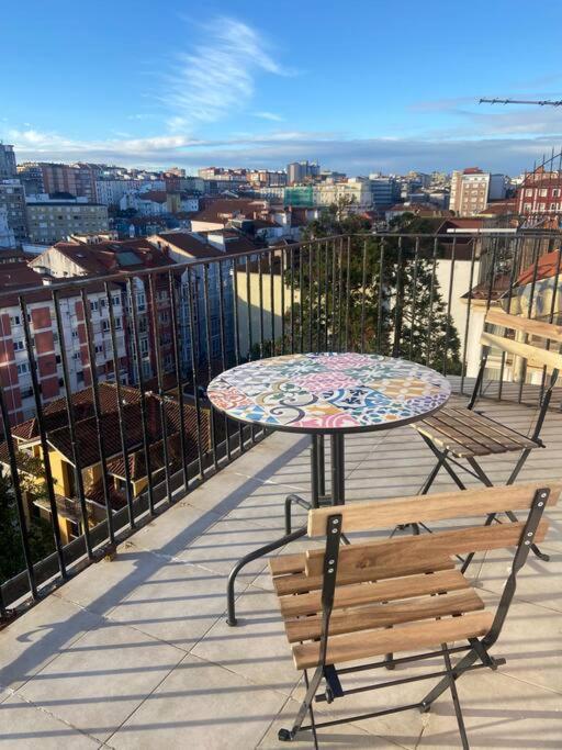 Acogedor Loft Con Vistas A La Ciudad Lägenhet Santander Exteriör bild